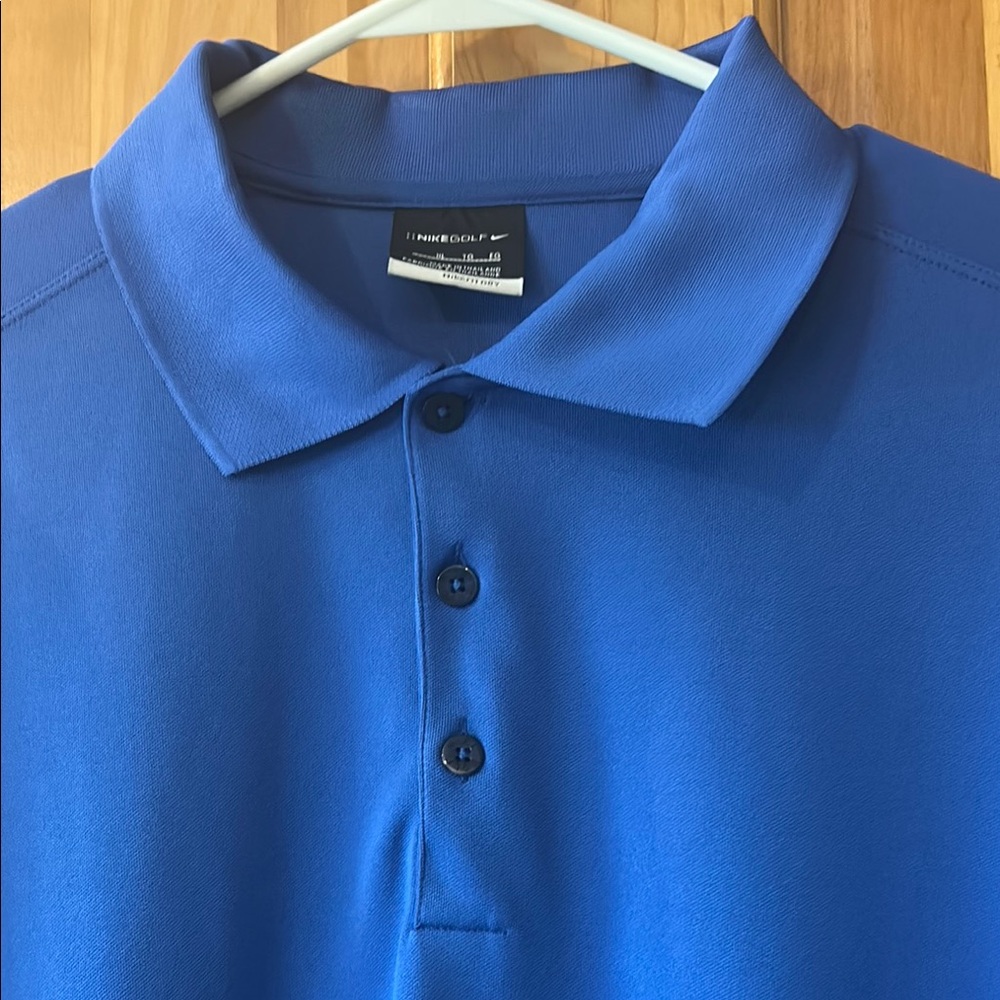 Nike Royal Blue Golf Shirt